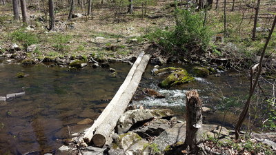 Stream crossing.