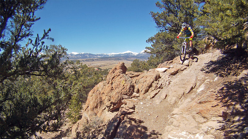 Spring ride on North Backbone.