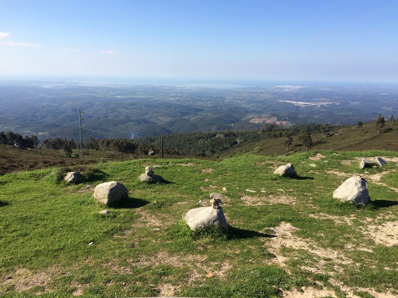 View from the summit of Foia, the highest mountain in Portugal's Algarve region.