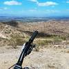 On top at National Trail east just after climbing Mormon Loop....great view!