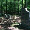 Pilcher Family cemetery on the John's Mountain Trail.