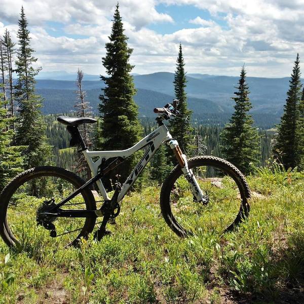 One of many of the amazing views along this trail.