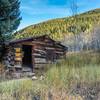 A cabin just off the trail.