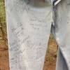 A close up of one of the jeans that you can sign.