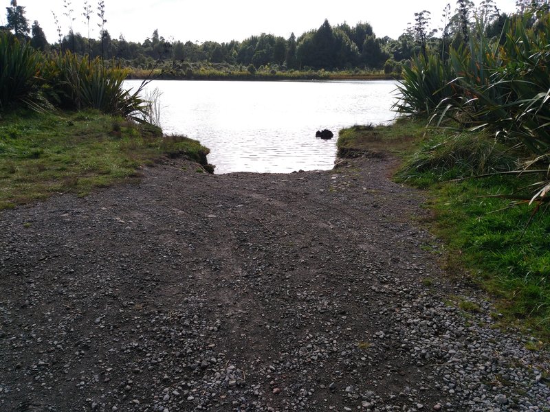 Fancy a swim? Lakes Reserve, Ohakune.