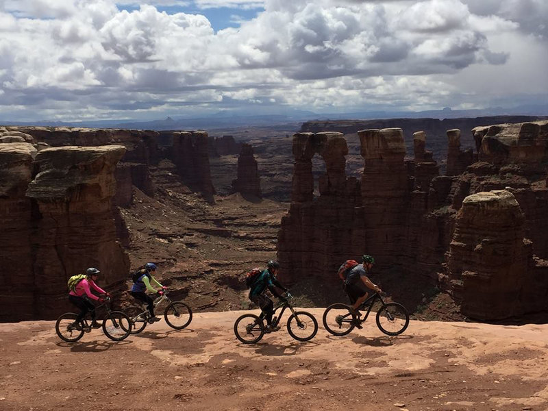 White Rim Trail, Canyonlands National Park, Moab, UT.