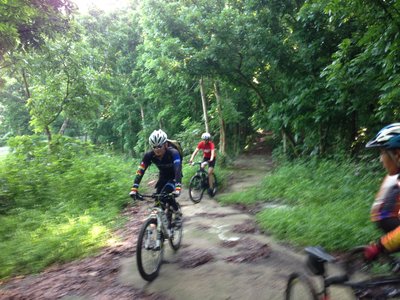 Amall forest roads.