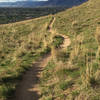 Corner Canyon south facing trails.