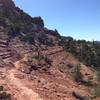 A sweet section of the Mescal Trail.