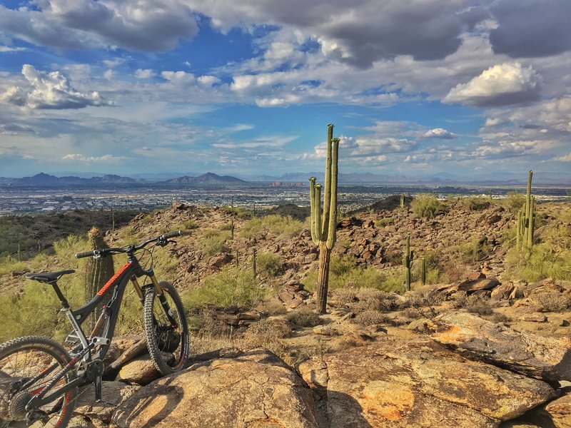 East national overlooking Phoenix below.