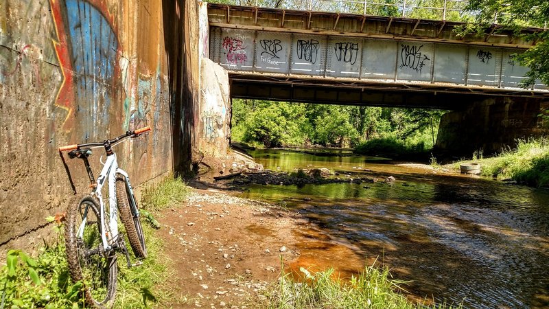 Train bridges on the Mason Dixon