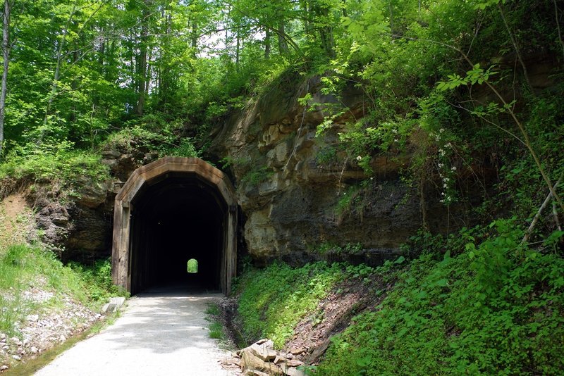 West side of Gun Creek Tunnel