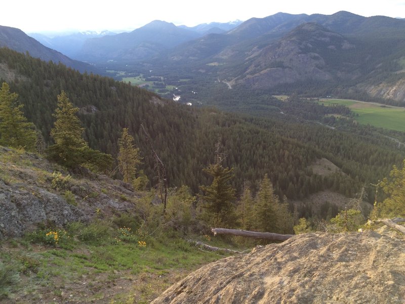 Methow Valley and the Cascade foothills.