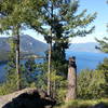 The Lake Viewpoint just off the lower Scout Trail.