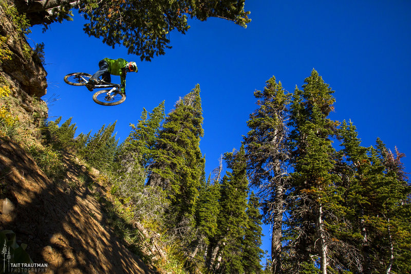 Dropping into summer in the Tetons! Grand Targhee summer opening is June 17, 2016