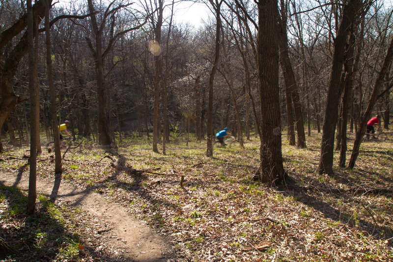 Big Dipper, Whiterock Conservancy
<br>
Photo: Greg Mazu
<br>
Riders: James Flatten, Aaron Cholewa, Stephan Adams