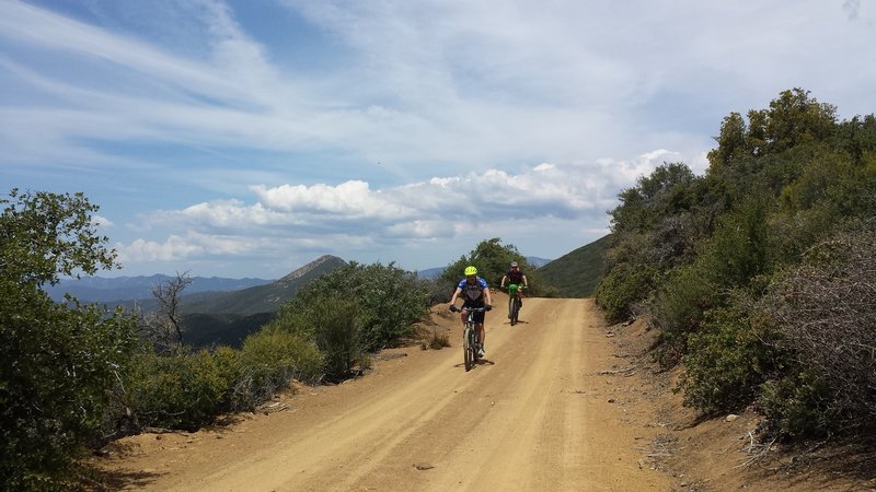 Nordhoff Ridge with Chef's peak in the background