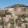 Abandoned Whit-Roy Cinnabar Mine just off the trail.