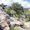 The downhill segment of the Gunny Loops is one of the best in the Fruita - Grand Junction area.