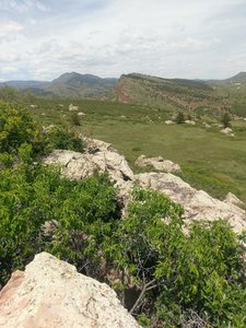 Looking north from the end of the Little Thomson Overlook Trail