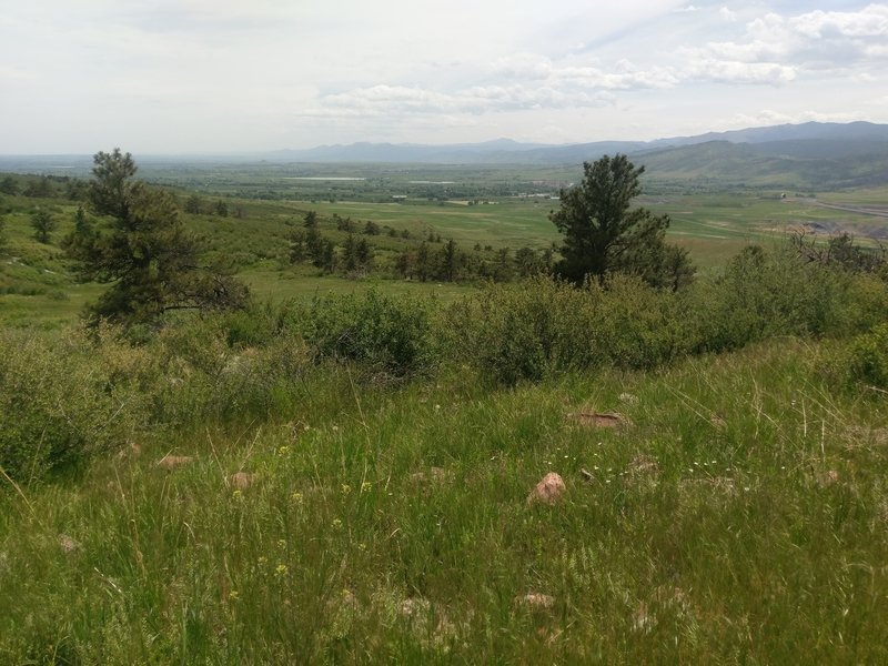 Looking south from the Eagle Wind Trail