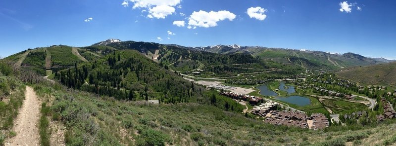 Deer Valley Panorama from Snowtop Trail.