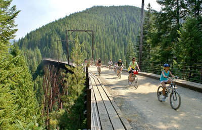 Hiawatha Rail Trail Bike Trip - Western Spirit Cycling