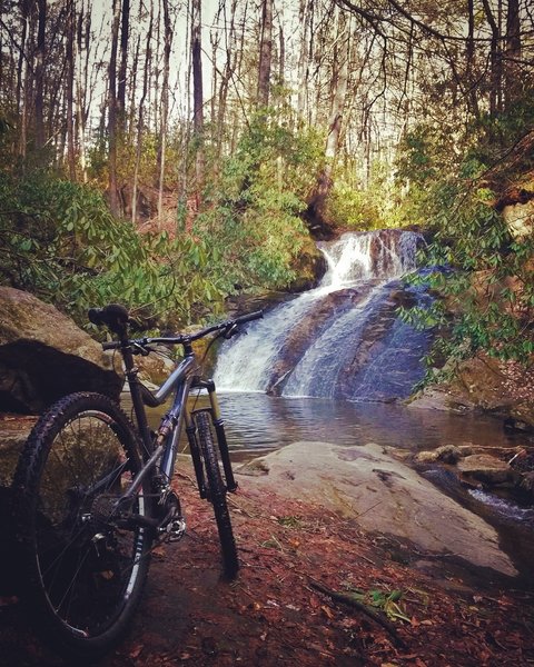 Waterfall on Thorps Creek.