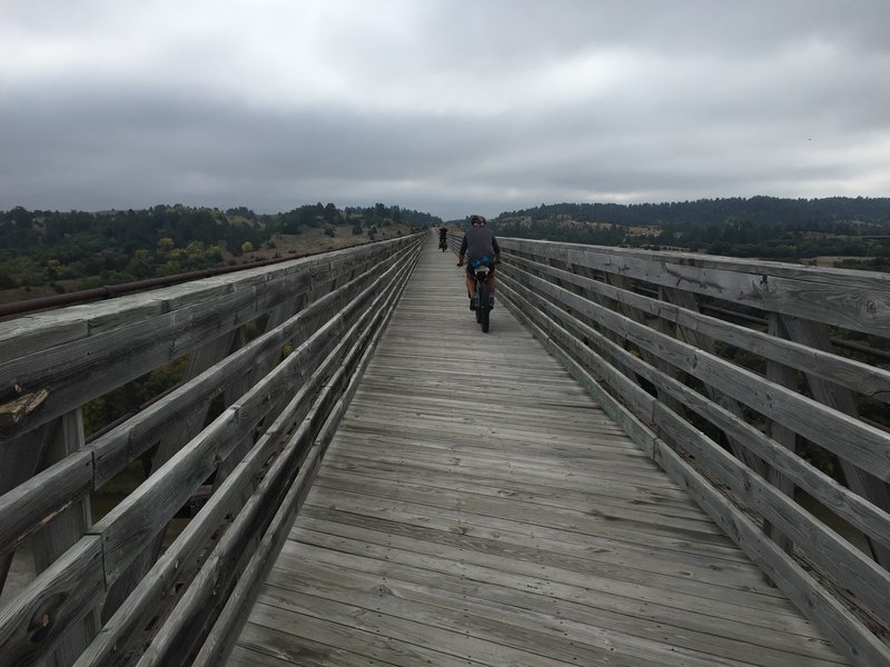 Bridge over the Niobrara River at Valentine, Neb.