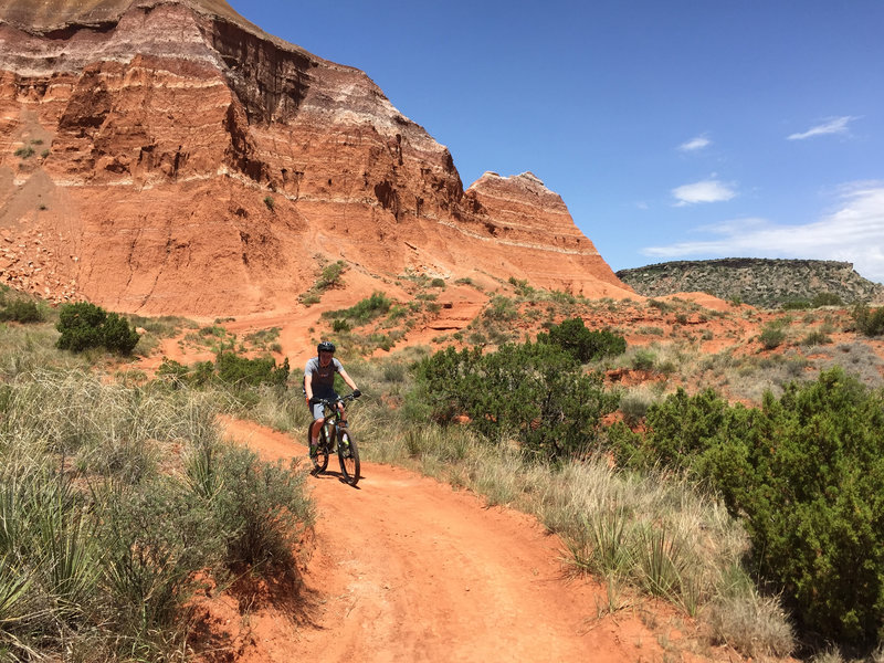 Givens, Spicer & Lowry Trail - Palo Duro Canyon State Park, TX.