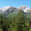 Looking northwest from north end of the Salamander Trail.