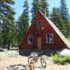 The Sierra Club Ludlow Hut - just past Richardson Lake.