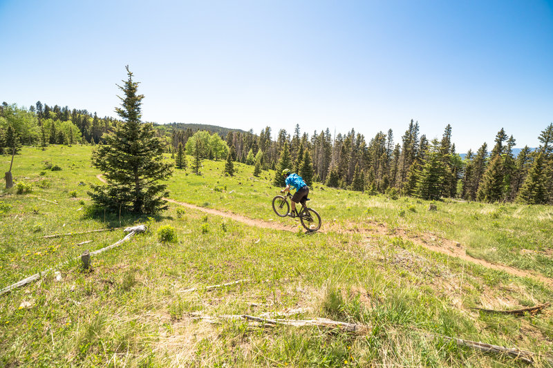 Corner Park on a dry bluebird day.