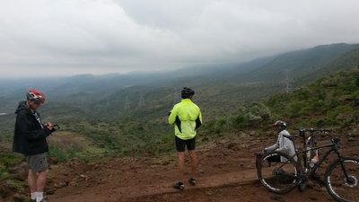 Overlooking the Kedong Valley.