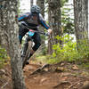 Richard Handschin powers through the chunk on Ken A (170) during the Cascadia Dirt Cup.