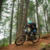 Hannah Bergemann focuses on the best line on Grand Prix (158) during the Cascadia Dirt Cup.