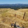 Top of ridge on Paraiso Trail.