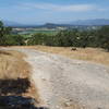 First rest bench on Lake Marie Road.