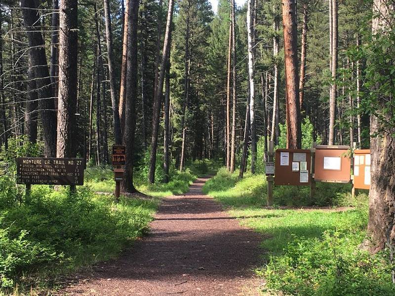 Monture Trailhead.