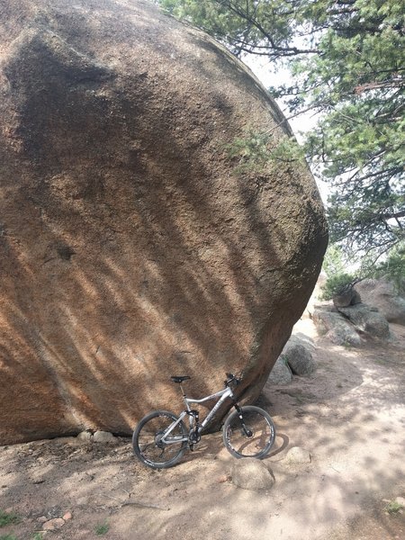 House sized boulders