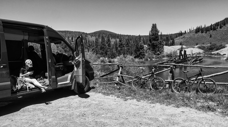 Ride Prep from Dredge Boat Trailhead