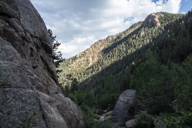 North Cheyenne Canyon from Seven Bridges (622).