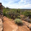 Many rock drops and grade changes make this a fun-filled route.