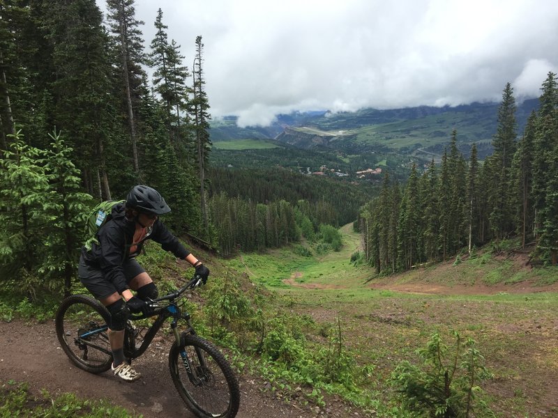 Some awesome, moody views from Prospect Trail.