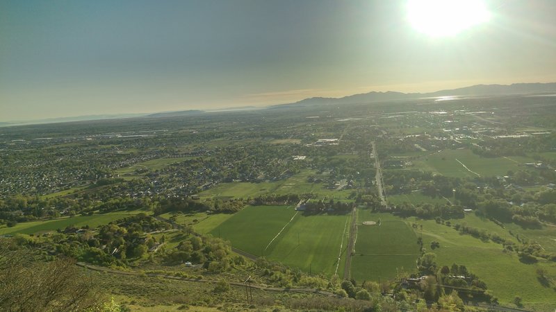 A view of Ogden from the BST.
