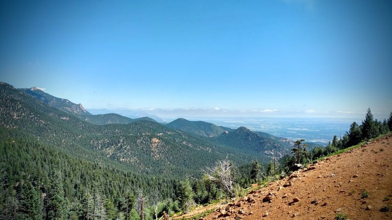 View of Colorado Springs.