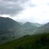 A view from Lupine. Watching the rain roll in.