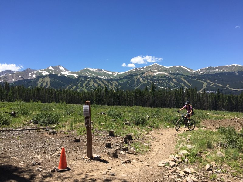 Barney Ford is a scenic trail, no matter which direction you ride it.