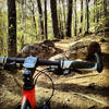 Big boulders on the Mountain Creek Trail at Paris Mountain State Park.