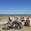 Ridge Line High Point lookout. Background is downtown Denver and foreground is the Tech center.